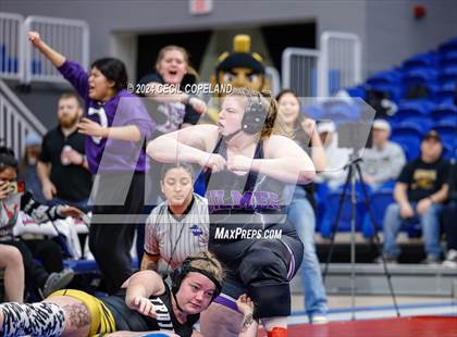 Thumbnail 1 in Carrollton vs Gilmer - GHSA Girls' Duals Championship Semifinals photogallery.