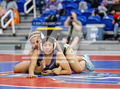 Thumbnail 1 in Carrollton vs Gilmer - GHSA Girls' Duals Championship Semifinals photogallery.