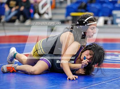 Thumbnail 3 in Carrollton vs Gilmer - GHSA Girls' Duals Championship Semifinals photogallery.