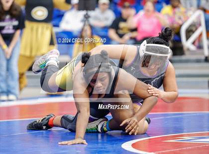 Thumbnail 3 in Carrollton vs Gilmer - GHSA Girls' Duals Championship Semifinals photogallery.