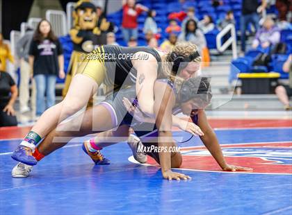 Thumbnail 1 in Carrollton vs Gilmer - GHSA Girls' Duals Championship Semifinals photogallery.