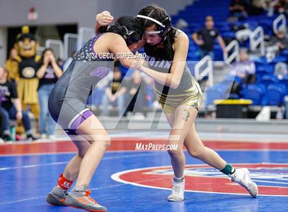 Thumbnail 3 in Carrollton vs Gilmer - GHSA Girls' Duals Championship Semifinals photogallery.