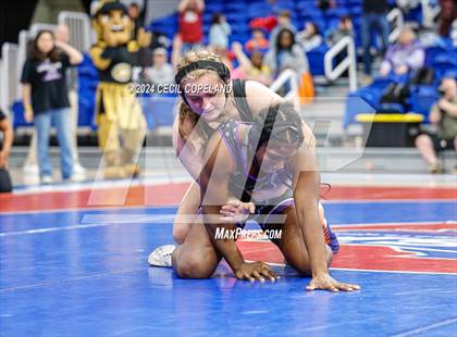 Thumbnail 3 in Carrollton vs Gilmer - GHSA Girls' Duals Championship Semifinals photogallery.