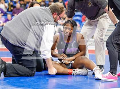 Thumbnail 1 in Carrollton vs Gilmer - GHSA Girls' Duals Championship Semifinals photogallery.