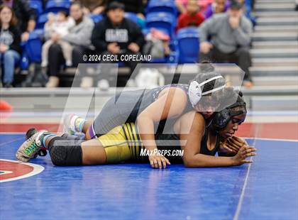 Thumbnail 1 in Carrollton vs Gilmer - GHSA Girls' Duals Championship Semifinals photogallery.