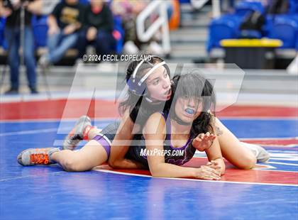 Thumbnail 1 in Carrollton vs Gilmer - GHSA Girls' Duals Championship Semifinals photogallery.