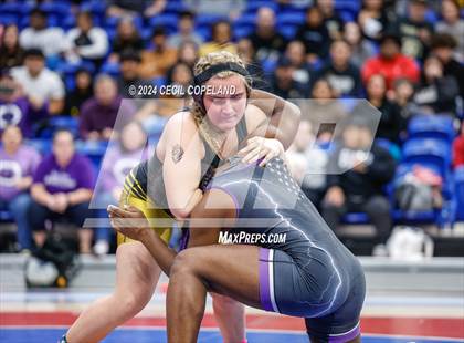 Thumbnail 2 in Carrollton vs Gilmer - GHSA Girls' Duals Championship Semifinals photogallery.