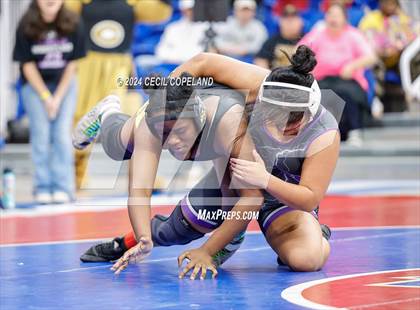 Thumbnail 1 in Carrollton vs Gilmer - GHSA Girls' Duals Championship Semifinals photogallery.