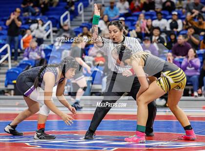 Thumbnail 1 in Carrollton vs Gilmer - GHSA Girls' Duals Championship Semifinals photogallery.