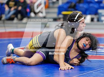 Thumbnail 1 in Carrollton vs Gilmer - GHSA Girls' Duals Championship Semifinals photogallery.