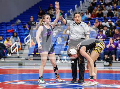 Thumbnail 3 in Carrollton vs Gilmer - GHSA Girls' Duals Championship Semifinals photogallery.