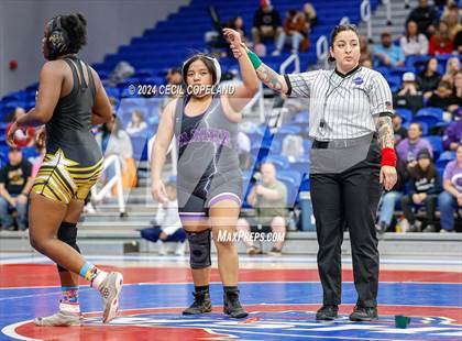 Thumbnail 3 in Carrollton vs Gilmer - GHSA Girls' Duals Championship Semifinals photogallery.