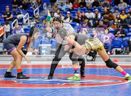 Thumbnail 1 in Carrollton vs Gilmer - GHSA Girls' Duals Championship Semifinals photogallery.