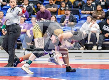 Thumbnail 1 in Carrollton vs Gilmer - GHSA Girls' Duals Championship Semifinals photogallery.