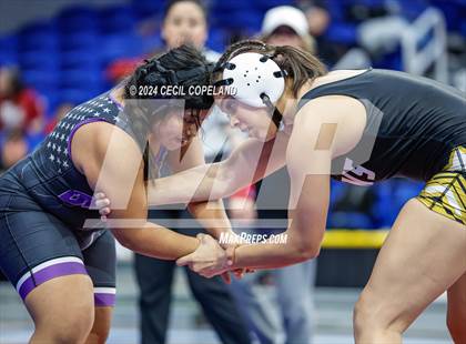 Thumbnail 1 in Carrollton vs Gilmer - GHSA Girls' Duals Championship Semifinals photogallery.