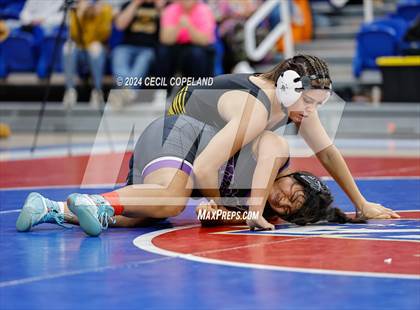 Thumbnail 1 in Carrollton vs Gilmer - GHSA Girls' Duals Championship Semifinals photogallery.