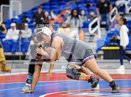 Thumbnail 2 in Carrollton vs Gilmer - GHSA Girls' Duals Championship Semifinals photogallery.