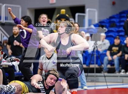 Thumbnail 2 in Carrollton vs Gilmer - GHSA Girls' Duals Championship Semifinals photogallery.