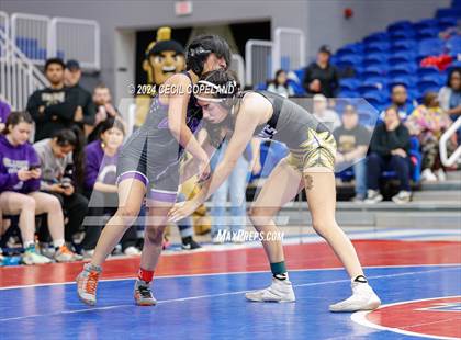 Thumbnail 2 in Carrollton vs Gilmer - GHSA Girls' Duals Championship Semifinals photogallery.