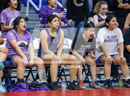 Thumbnail 3 in Carrollton vs Gilmer - GHSA Girls' Duals Championship Semifinals photogallery.