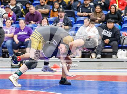Thumbnail 3 in Carrollton vs Gilmer - GHSA Girls' Duals Championship Semifinals photogallery.