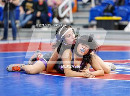 Thumbnail 2 in Carrollton vs Gilmer - GHSA Girls' Duals Championship Semifinals photogallery.