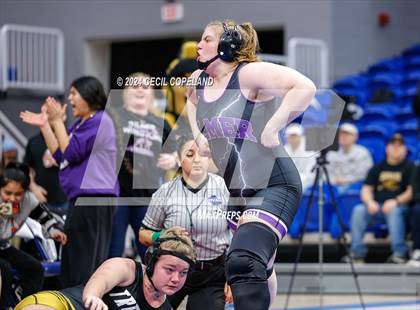 Thumbnail 2 in Carrollton vs Gilmer - GHSA Girls' Duals Championship Semifinals photogallery.
