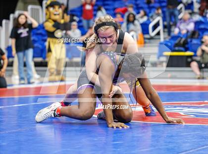 Thumbnail 1 in Carrollton vs Gilmer - GHSA Girls' Duals Championship Semifinals photogallery.