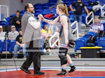 Thumbnail 1 in Carrollton vs Gilmer - GHSA Girls' Duals Championship Semifinals photogallery.