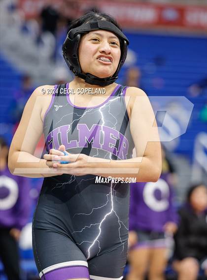 Thumbnail 1 in Carrollton vs Gilmer - GHSA Girls' Duals Championship Semifinals photogallery.