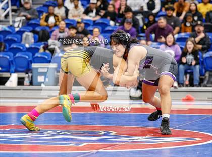 Thumbnail 2 in Carrollton vs Gilmer - GHSA Girls' Duals Championship Semifinals photogallery.