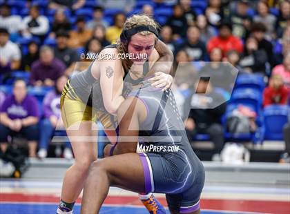 Thumbnail 1 in Carrollton vs Gilmer - GHSA Girls' Duals Championship Semifinals photogallery.