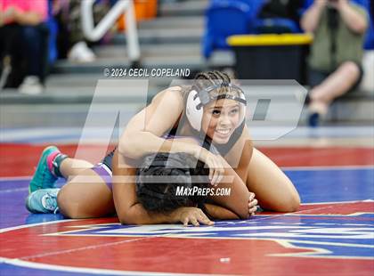 Thumbnail 3 in Carrollton vs Gilmer - GHSA Girls' Duals Championship Semifinals photogallery.