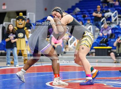 Thumbnail 1 in Carrollton vs Gilmer - GHSA Girls' Duals Championship Semifinals photogallery.