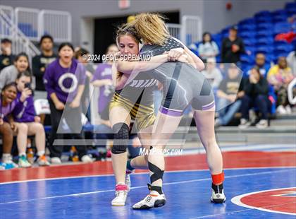 Thumbnail 1 in Carrollton vs Gilmer - GHSA Girls' Duals Championship Semifinals photogallery.