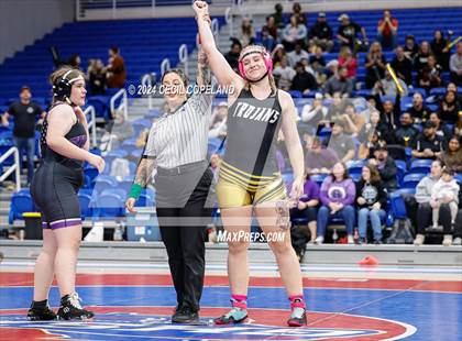 Thumbnail 1 in Carrollton vs Gilmer - GHSA Girls' Duals Championship Semifinals photogallery.
