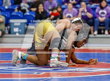 Thumbnail 2 in Carrollton vs Gilmer - GHSA Girls' Duals Championship Semifinals photogallery.