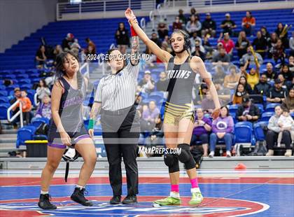 Thumbnail 1 in Carrollton vs Gilmer - GHSA Girls' Duals Championship Semifinals photogallery.