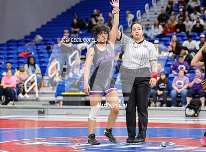 Thumbnail 1 in Carrollton vs Gilmer - GHSA Girls' Duals Championship Semifinals photogallery.