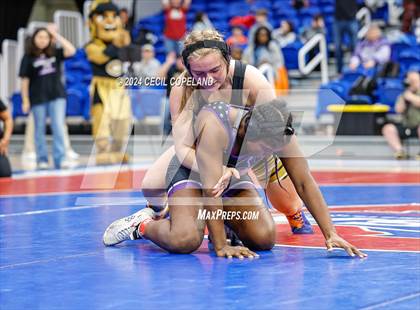 Thumbnail 2 in Carrollton vs Gilmer - GHSA Girls' Duals Championship Semifinals photogallery.