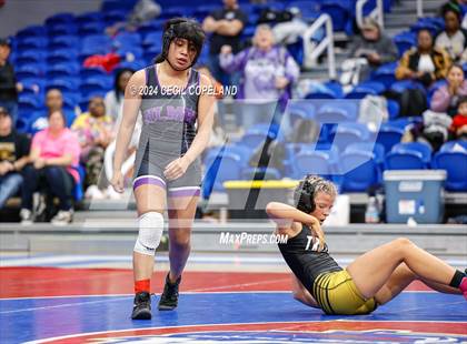 Thumbnail 1 in Carrollton vs Gilmer - GHSA Girls' Duals Championship Semifinals photogallery.