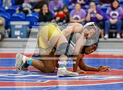 Thumbnail 3 in Carrollton vs Gilmer - GHSA Girls' Duals Championship Semifinals photogallery.