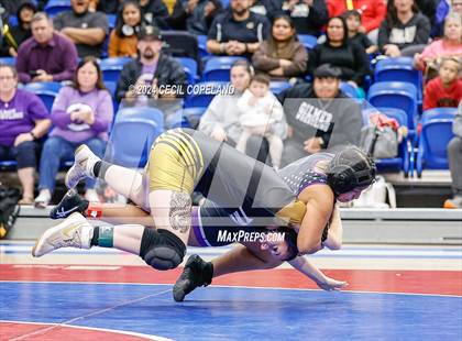 Thumbnail 1 in Carrollton vs Gilmer - GHSA Girls' Duals Championship Semifinals photogallery.
