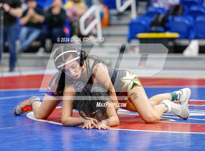 Thumbnail 1 in Carrollton vs Gilmer - GHSA Girls' Duals Championship Semifinals photogallery.