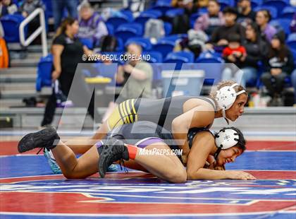 Thumbnail 1 in Carrollton vs Gilmer - GHSA Girls' Duals Championship Semifinals photogallery.
