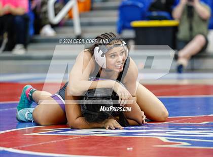 Thumbnail 2 in Carrollton vs Gilmer - GHSA Girls' Duals Championship Semifinals photogallery.