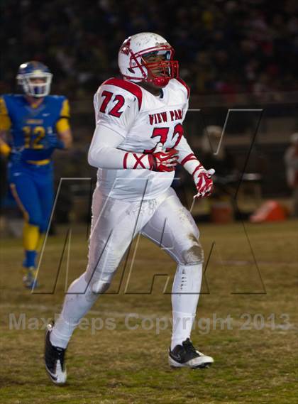 Thumbnail 3 in View Park vs. Bakersfield Christian (CIF SoCal Regional D4 Final) photogallery.