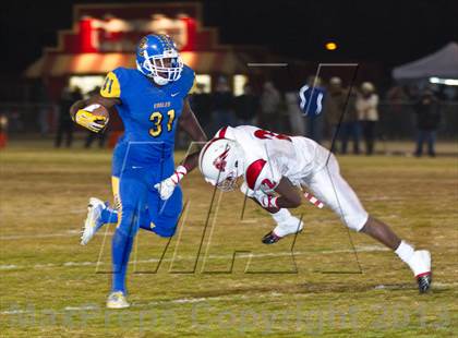 Thumbnail 3 in View Park vs. Bakersfield Christian (CIF SoCal Regional D4 Final) photogallery.