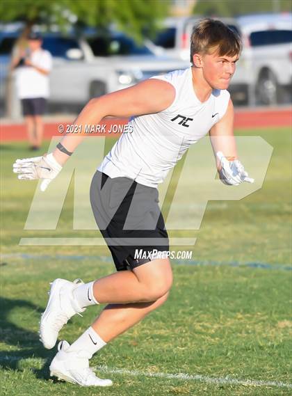 Thumbnail 1 in Northwest Christian vs. American Leadership Academy - Gilbert North (Cactus Duel Out West 7-on-7 Tournament) photogallery.