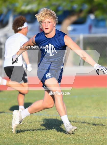 Thumbnail 1 in Northwest Christian vs. American Leadership Academy - Gilbert North (Cactus Duel Out West 7-on-7 Tournament) photogallery.